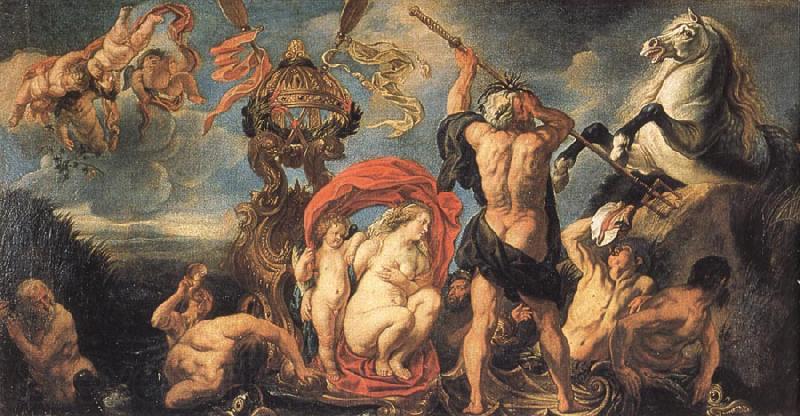 Jacob Jordaens Neptune Creates the Horse